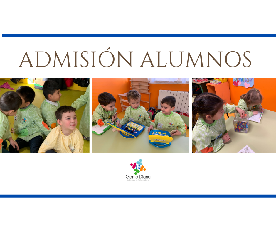 portada de admisión alumnos