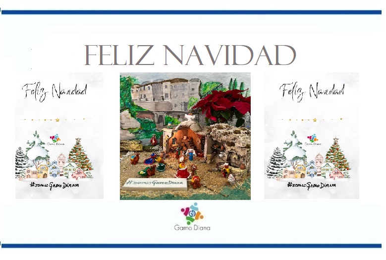 Tarjeta feliz navidad 2024